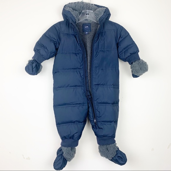 gap baby boy snowsuit
